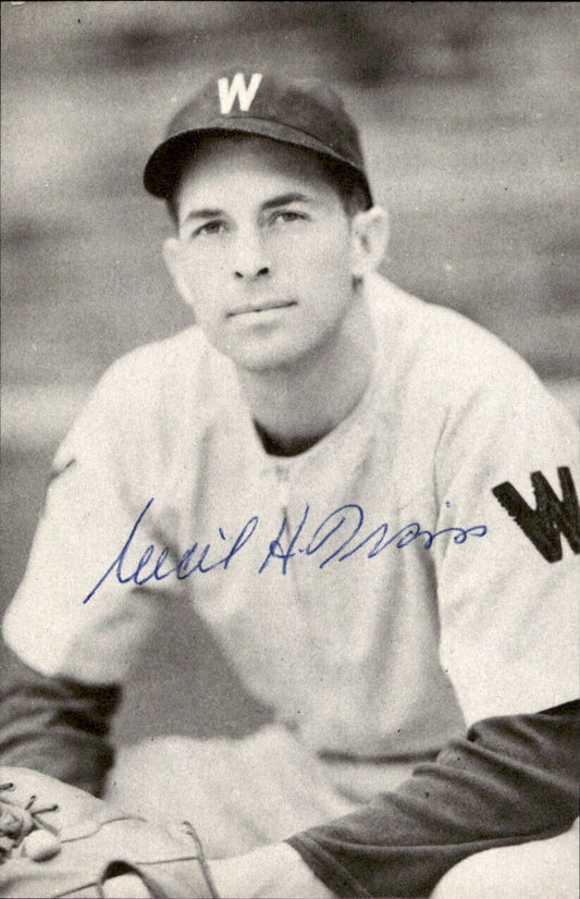 Cecil Reavis Senators d. 2006 Signed/Autographed 3x5  Photo 179273