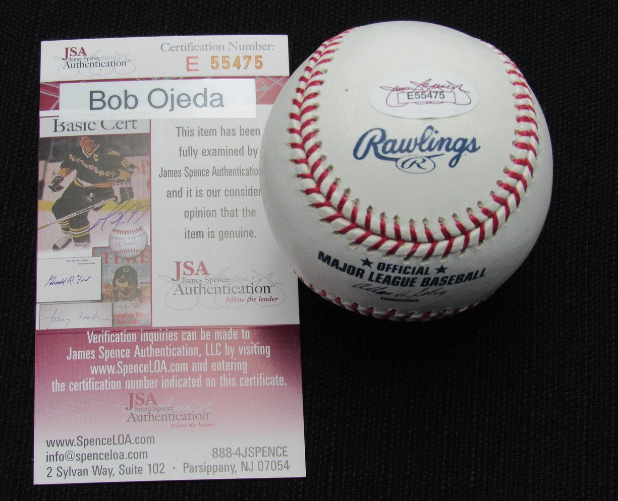 Bob Ojeda Signed/Auto Yankees 100th OML Baseball JSA 186726