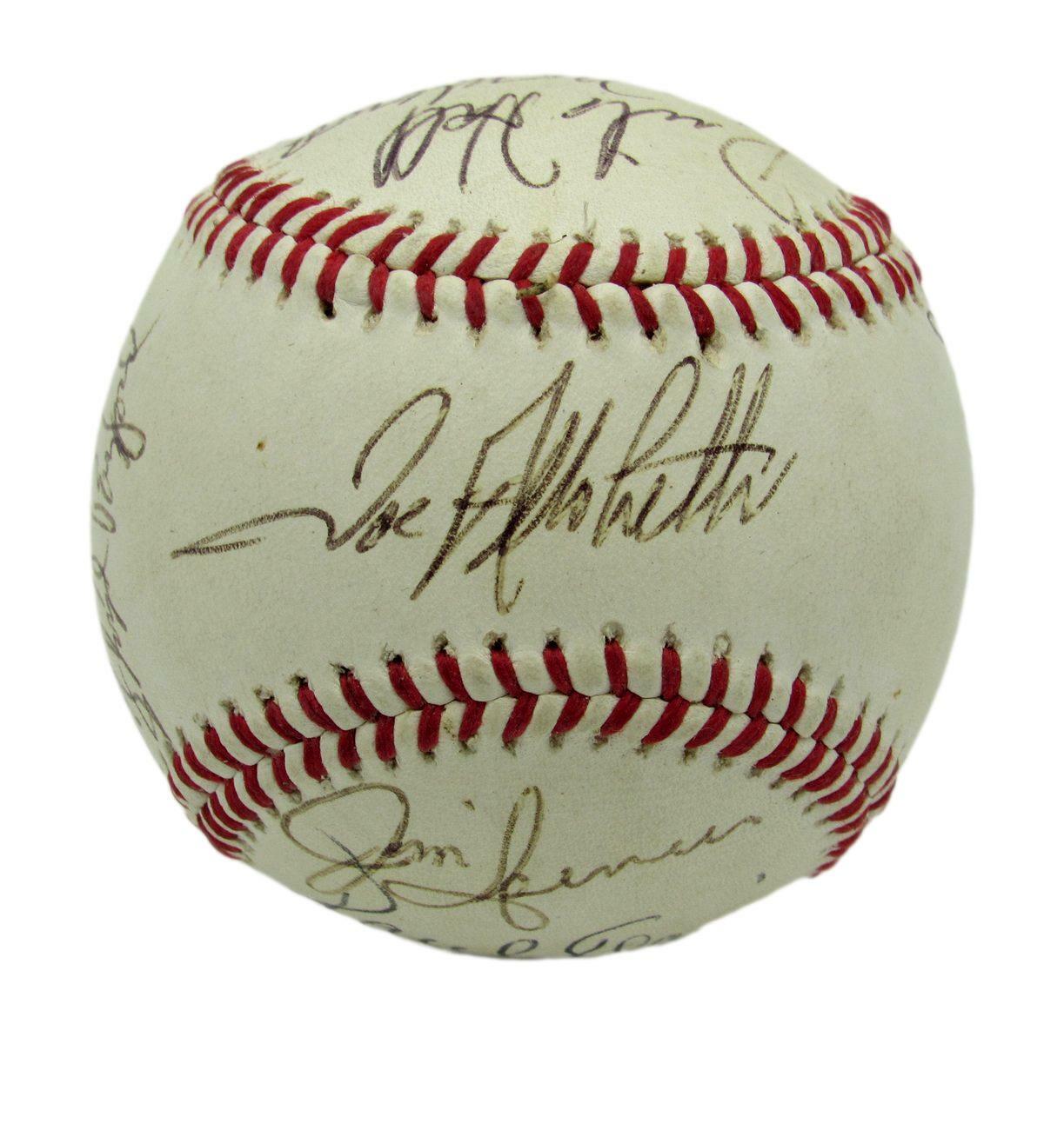 Orioles Greats Team Signed by 12 Baseball Powell Blair Altobelli 158920
