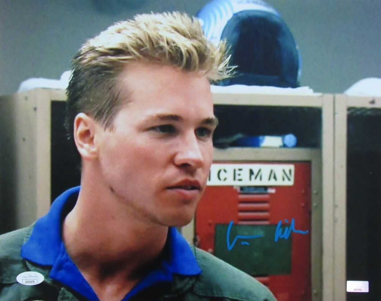 Val Kilmer Autographed 11x14 Photo "Top Gun" JSA