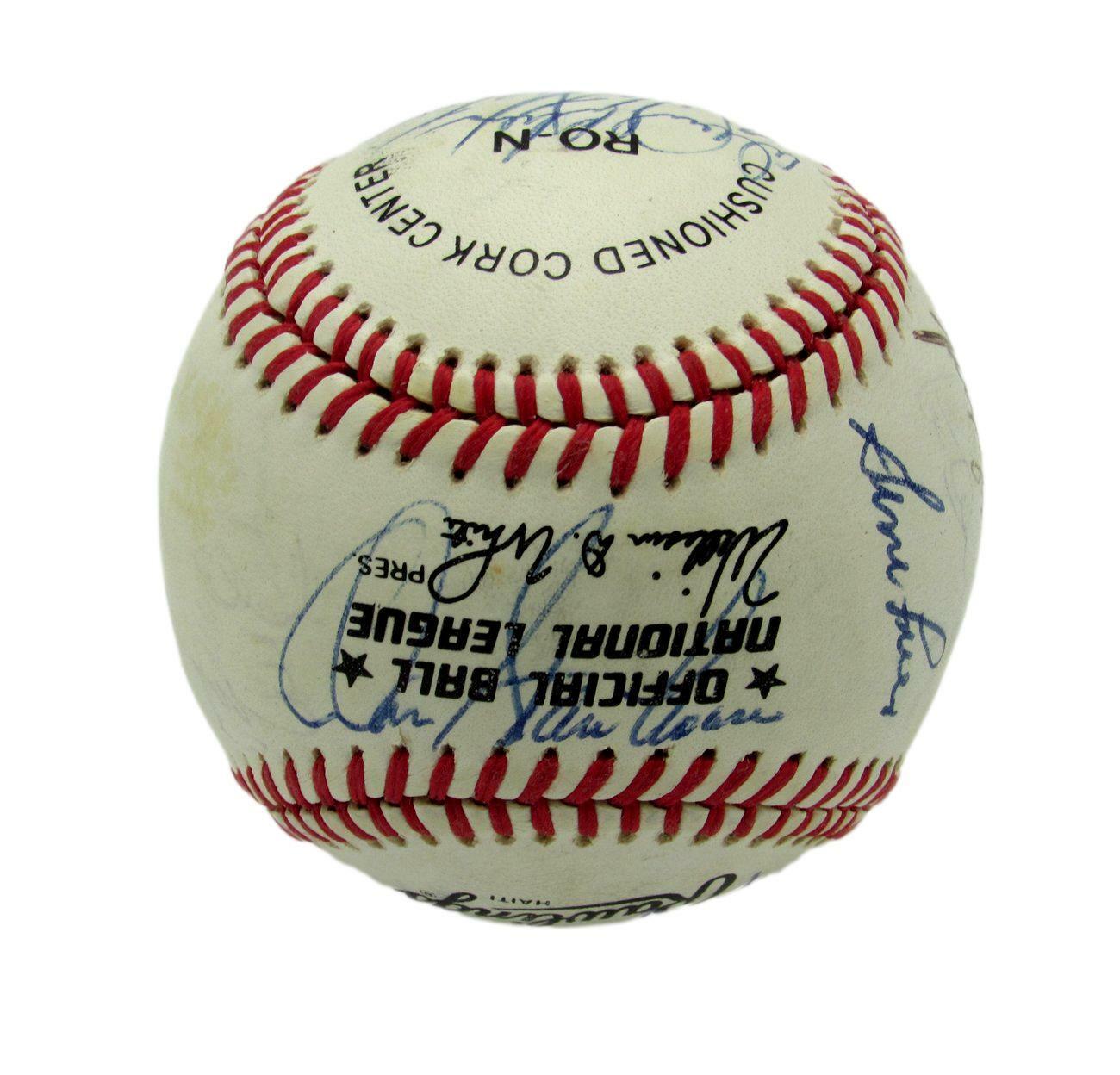 1960s Stars Signed by 18 ONL Baseball Koosman Oliver Jenkins Agee 158914