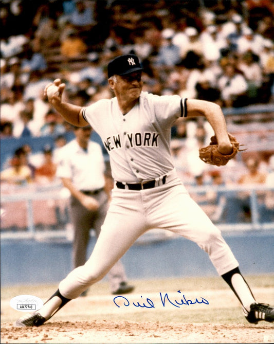 Phil Niekro HOF Signed/Autographed 8x10 Photo New York Yankees JSA 191190
