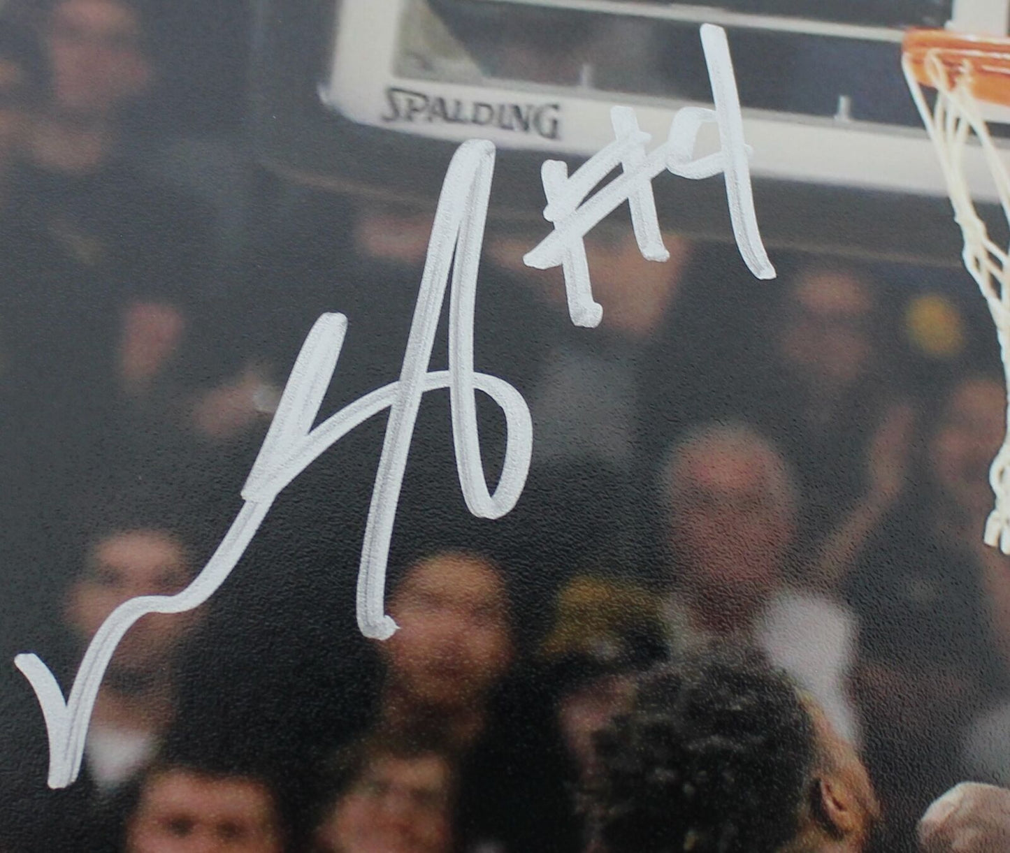 Mohamed Mo Bamba Silver Signed 8x10 Photo Texas Longhorns Dunk JSA 136055