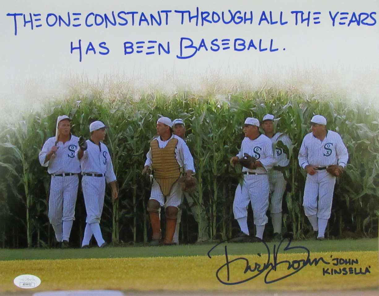 Dwier Brown Signed/Inscribed 11x14 Photo "Field of Dreams" JSA 186248
