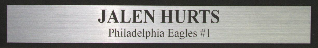 Jalen Hurts Autographed 16x20 Photo Philadelphia Eagles Framed JSA