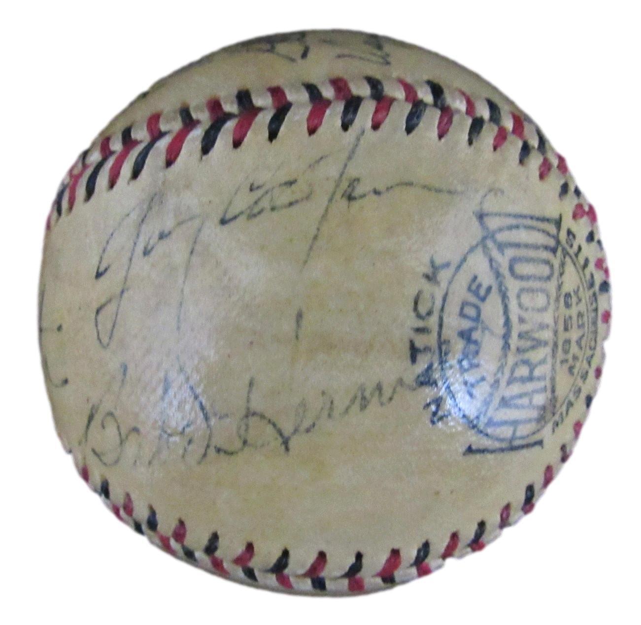 BABE RUTH/Gary Cooper "Pride of the Yankees" Signed Baseball 1942 PSA/DNA 175359