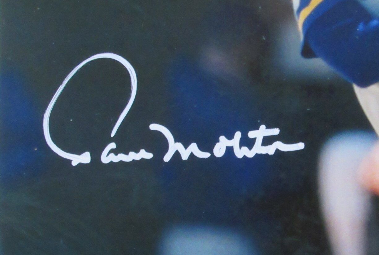 Paul Molitor HOF Autographed 11x14 Photo Milwaukee Brewers JSA