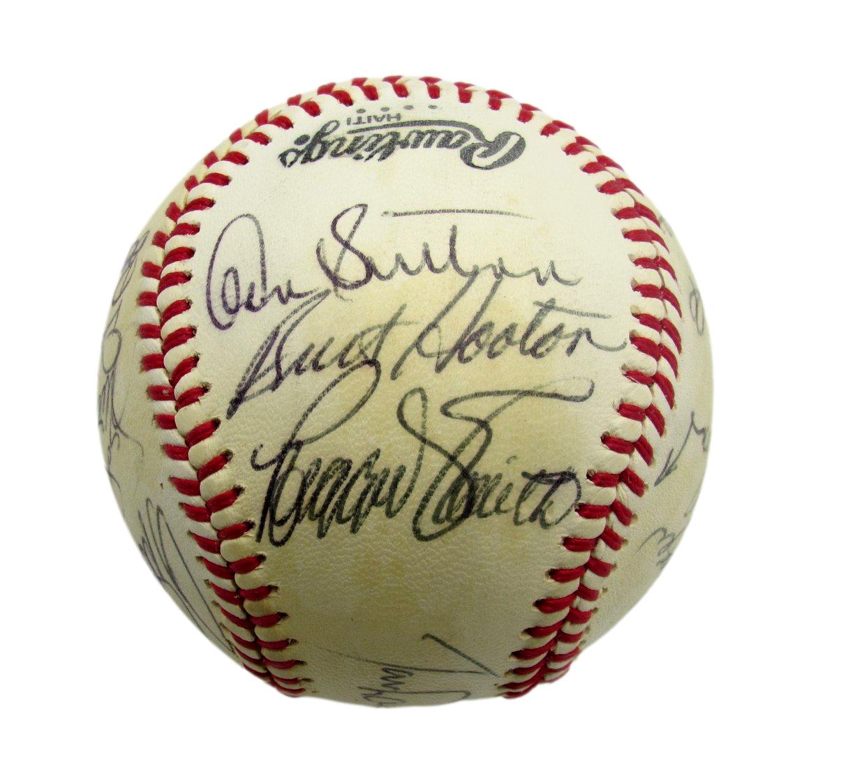 1979 Dodgers Team Signed by 16 ONL Baseball Sutton Lasorda HOF Garvey 190530
