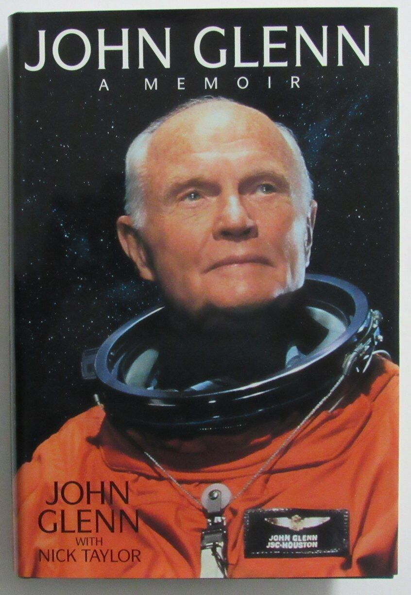 Astronaut John Glenn Autographed Book Senator "A Memoir" JSA