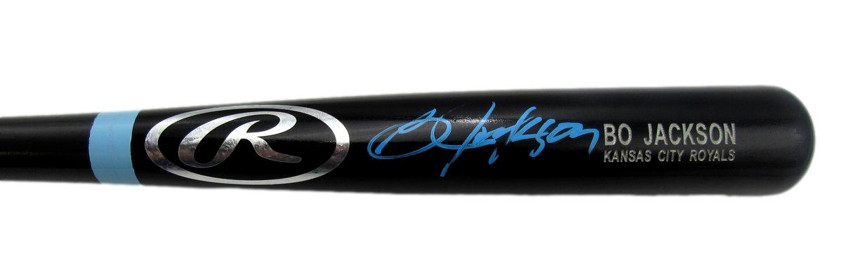 Bo Jackson Signed/Auto Rawlings Baseball Bat Kansas City Royals Beckett 190493