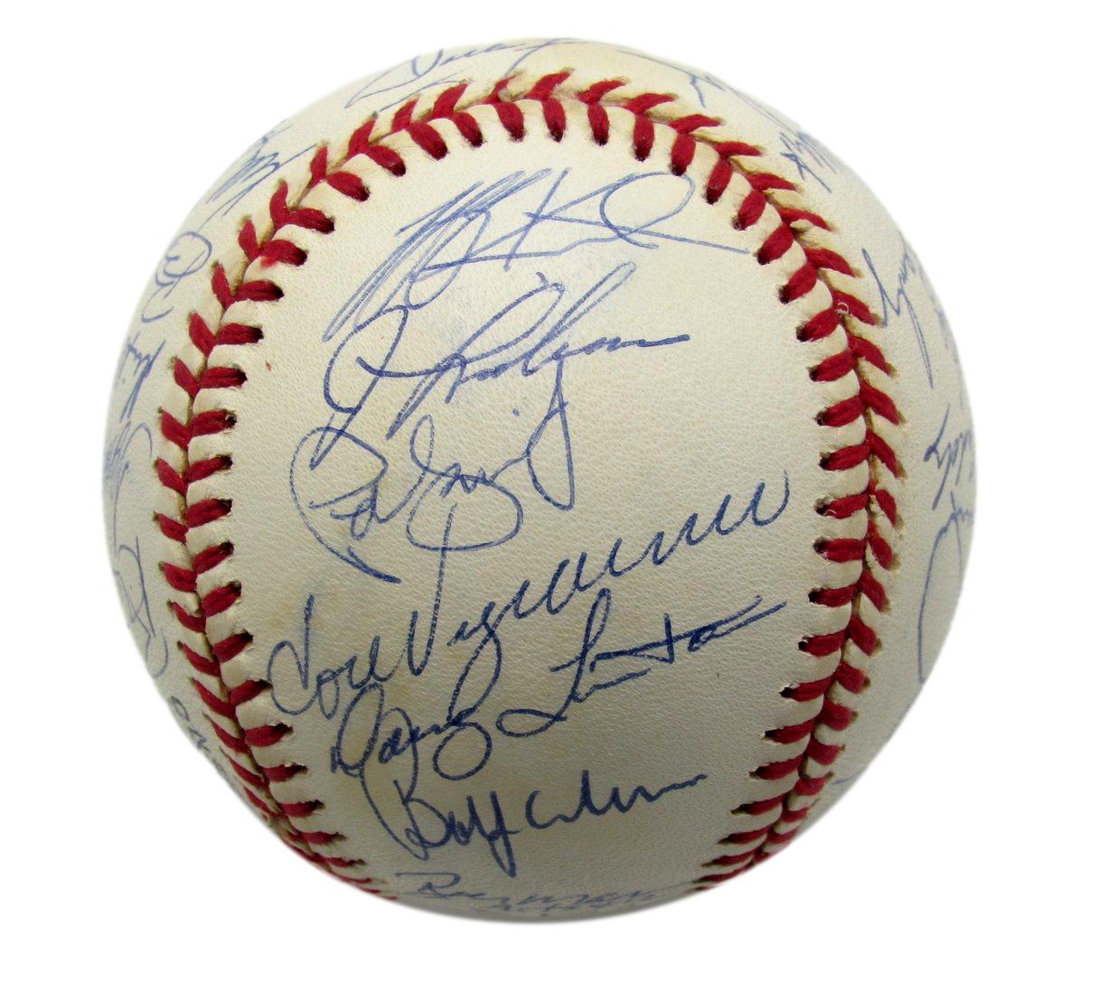 1994 Mets Team Autographed by 30 Green Saberhagen Kent ONL Baseball 182808