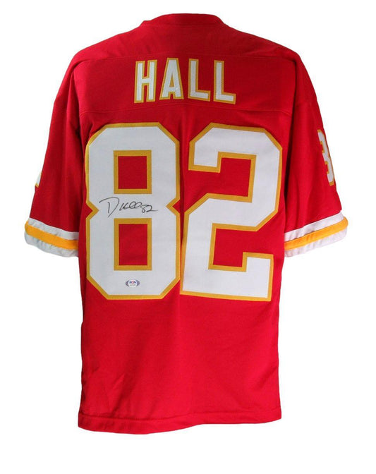 Dante Hall Autographed Custom Football Jersey Kansas City Chiefs PSA/DNA
