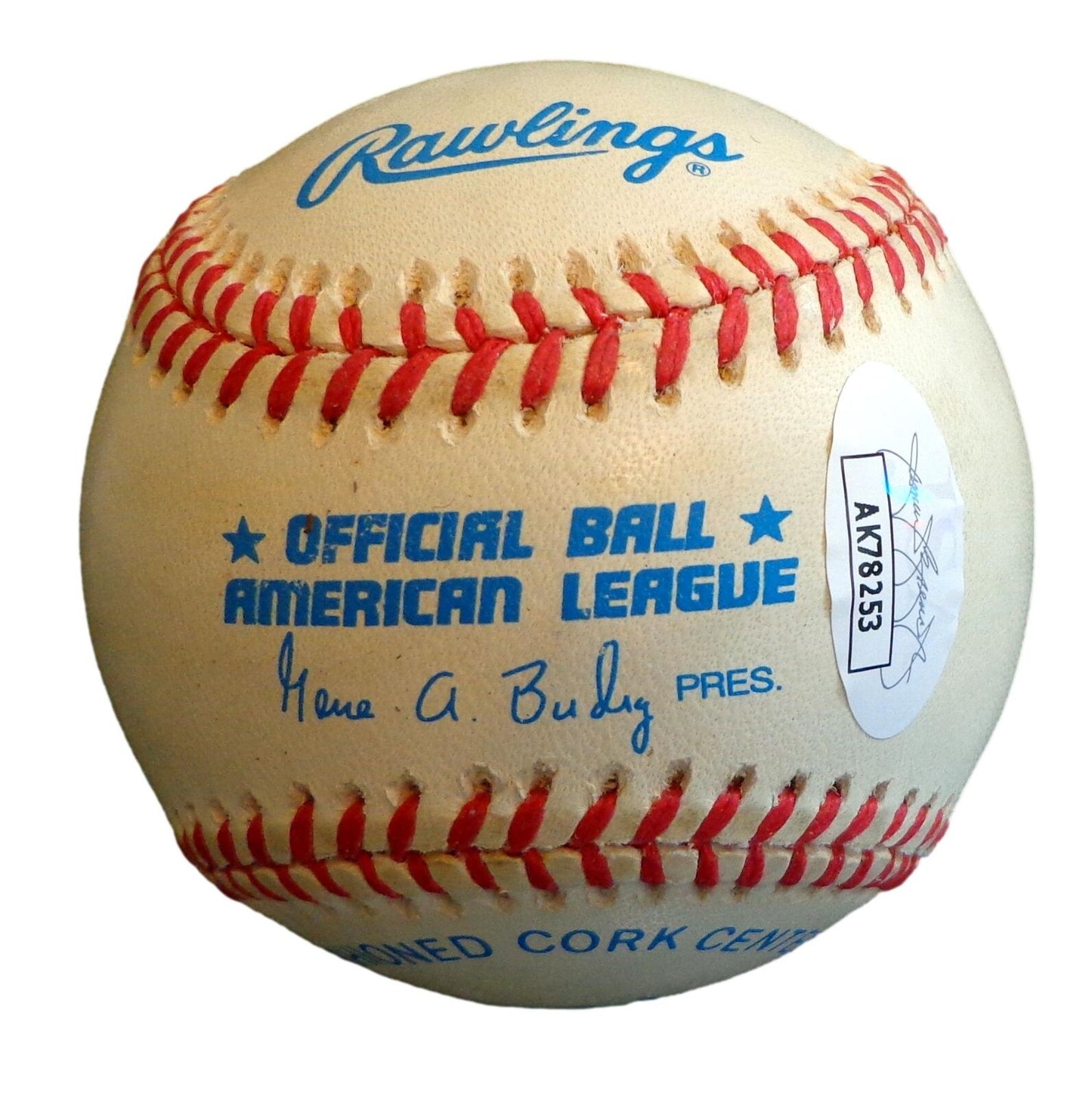 Hank Bauer Autographed OAL Baseball New York Yankees JSA 180867