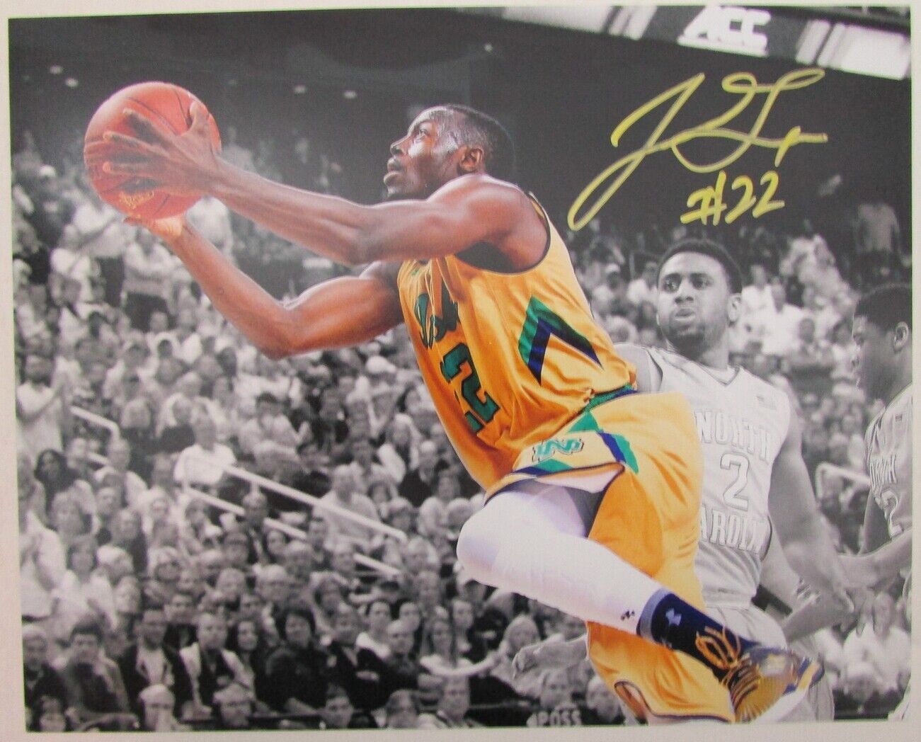 Lot of 3 Jerian Grant Notre Dame Irish Signed 8x10 Spotlight Photo 157588