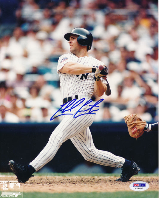 Chad Curtis Signed/Autographed 8x10 Photo New York Yankees PSA/DNA 191875