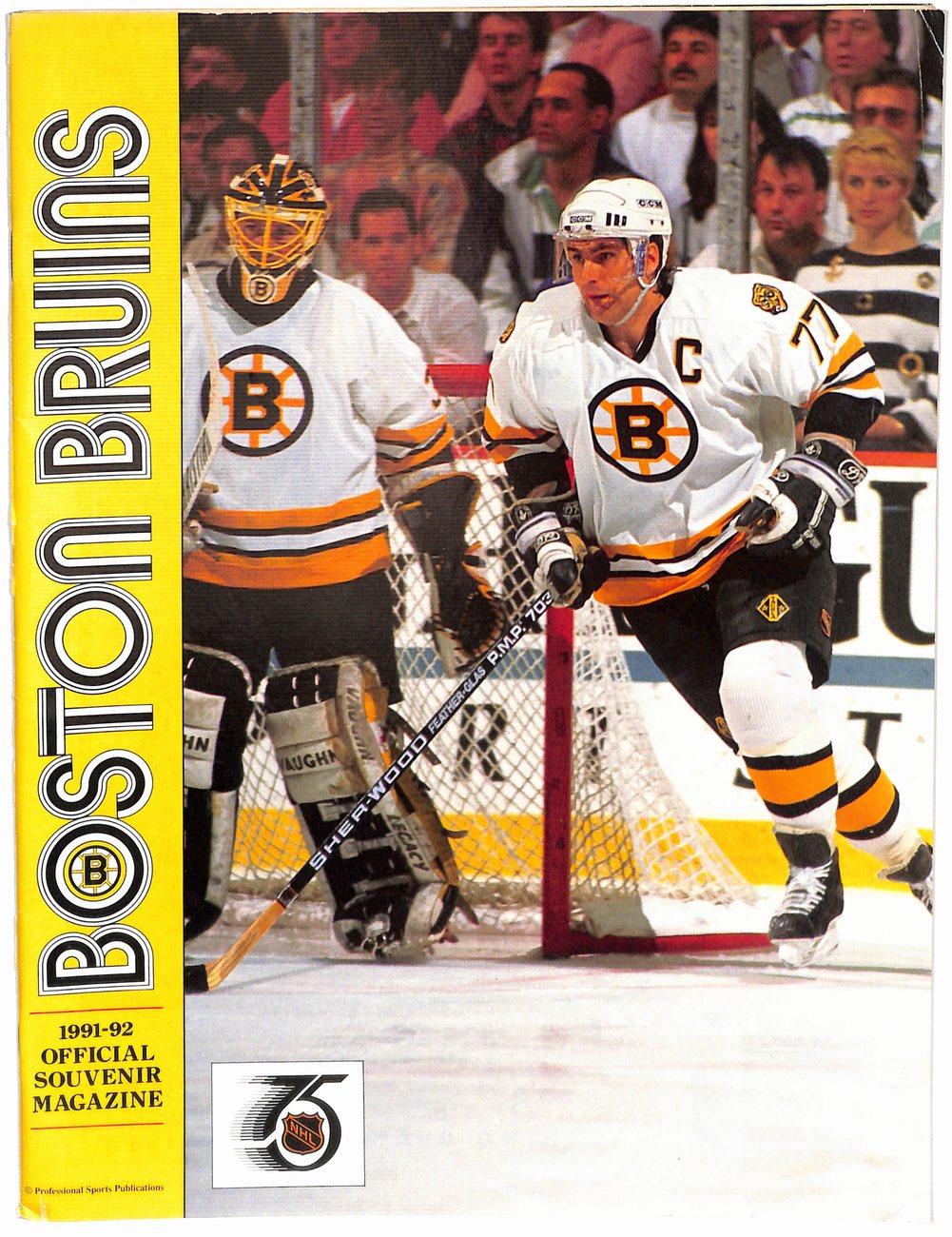 1991-92 Boston Bruins vs. Penguins Conference Finals Game Program 181779