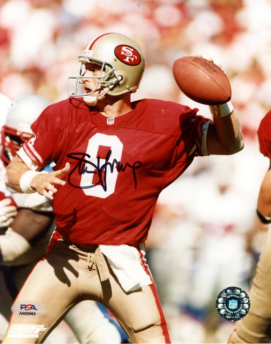 Steve Young HOF Signed/Auto 8x10 Photo San Francisco 49ers PSA/DNA 188102
