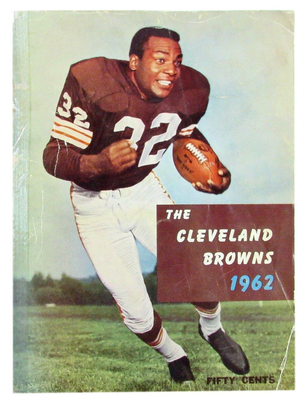 Vintage 1962 Cleveland Browns Press TV Radio Media Guide