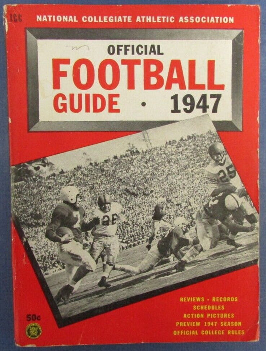 1947 NCAA Football Guide Book / Yearbook 127113
