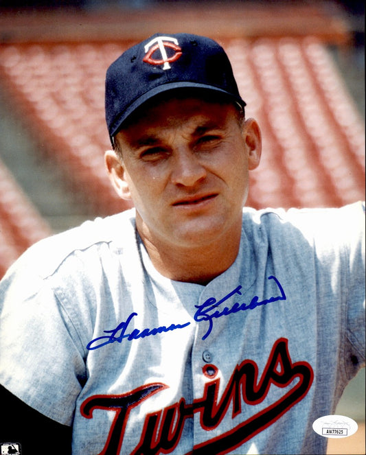 Harmon Killebrew HOF Signed/Autographed 8x10 Photo Minnesota Twins JSA 191366