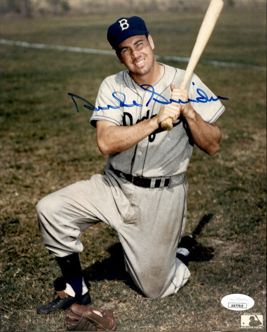 Duke Snider HOF Signed/Auto 8x10 Photo Brooklyn Dodgers JSA 191119