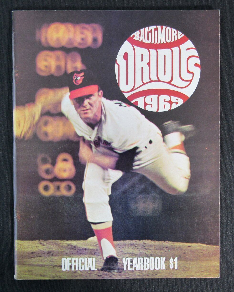 1969 Baltimore Orioles Baseball Official Yearbook