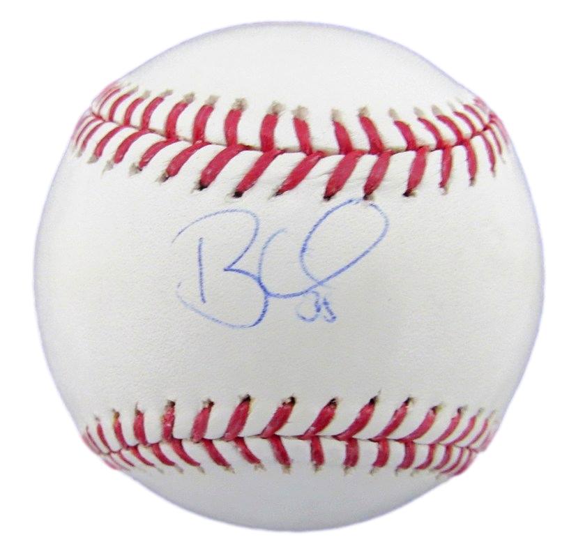 Brian Wilson Signed OML Baseball San Francisco Giants MLB Hologram 181445