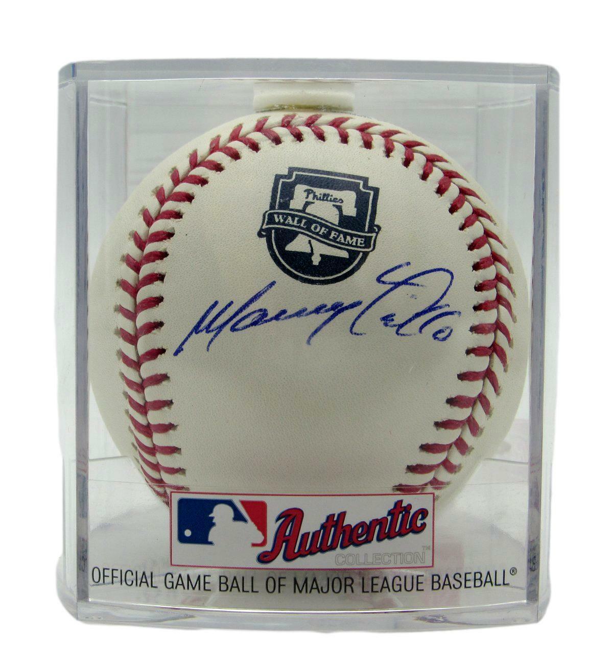 Manny Trillo HOF Phillies Signed/Auto Wall of Fame Phillies Baseball JSA 164933