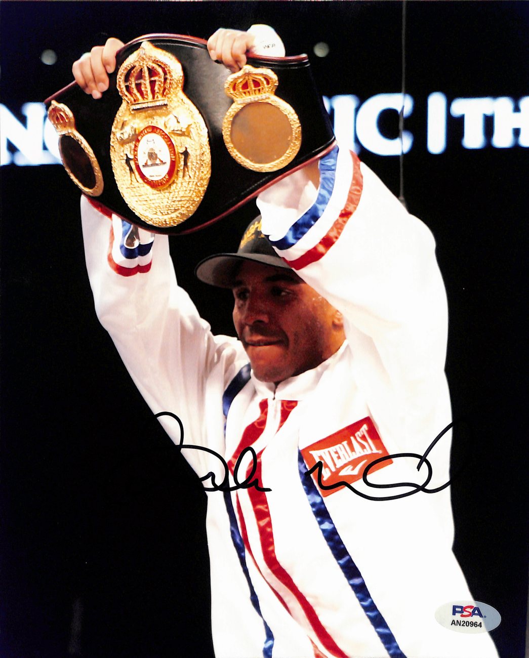 Andre Ward Signed/Auto 8x10 Photo Professional Boxer PSA/DNA 189048