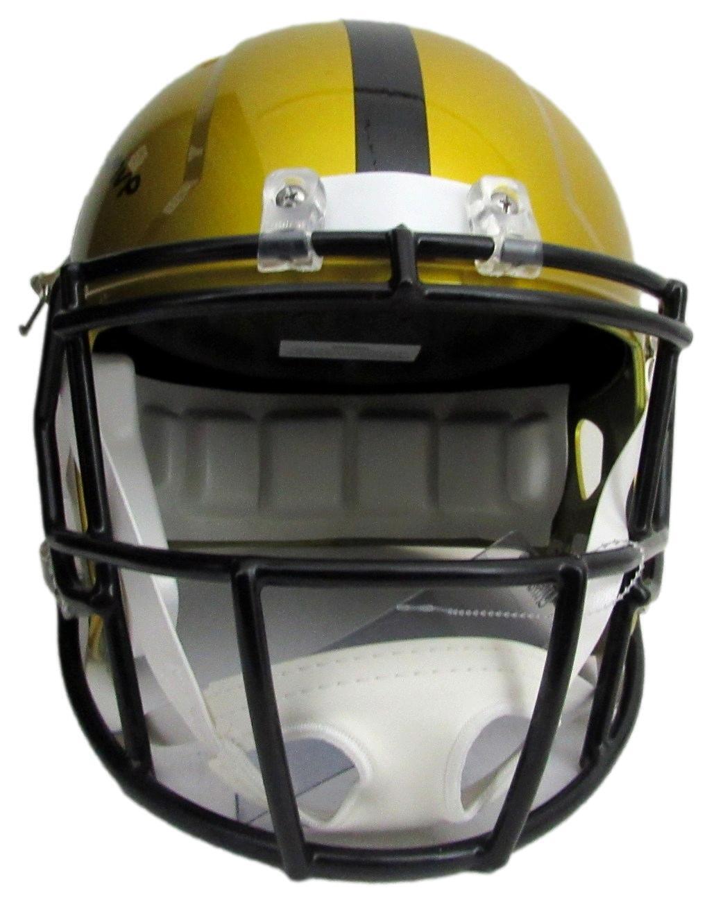 Hines Ward Signed/Inscr Full Size Flash Replica Helmet Steelers Beckett 172748