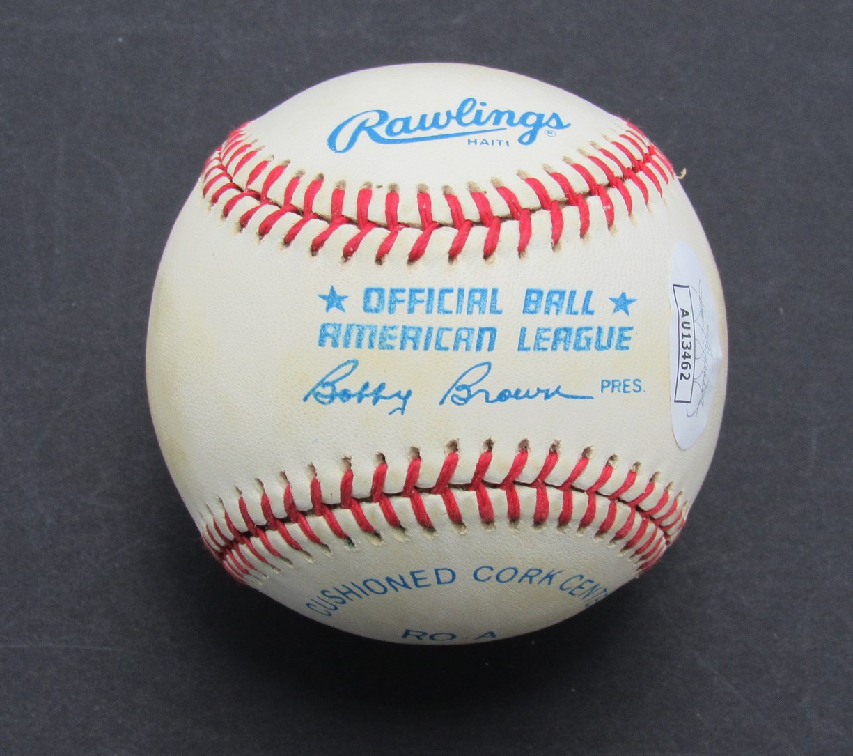 Wally Joyner California Angels Signed/Auto Rawlings OAL Baseball JSA 189866
