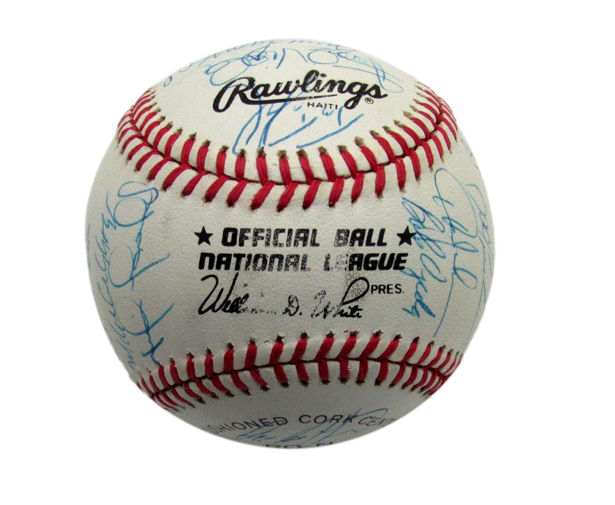 1991 Mets Team Signed by 32 Players ONL Baseball Harrelson Cone Gooden 187272