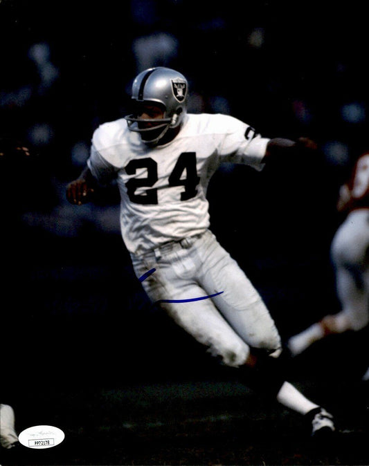 Willie Brown Oakland Raiders HOF Signed/Autographed 8x10  Photo JSA 161767