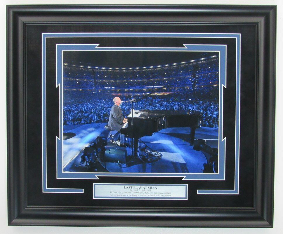 Billy Joel "Last Play at Shea" 11x14 Photo Framed 135088