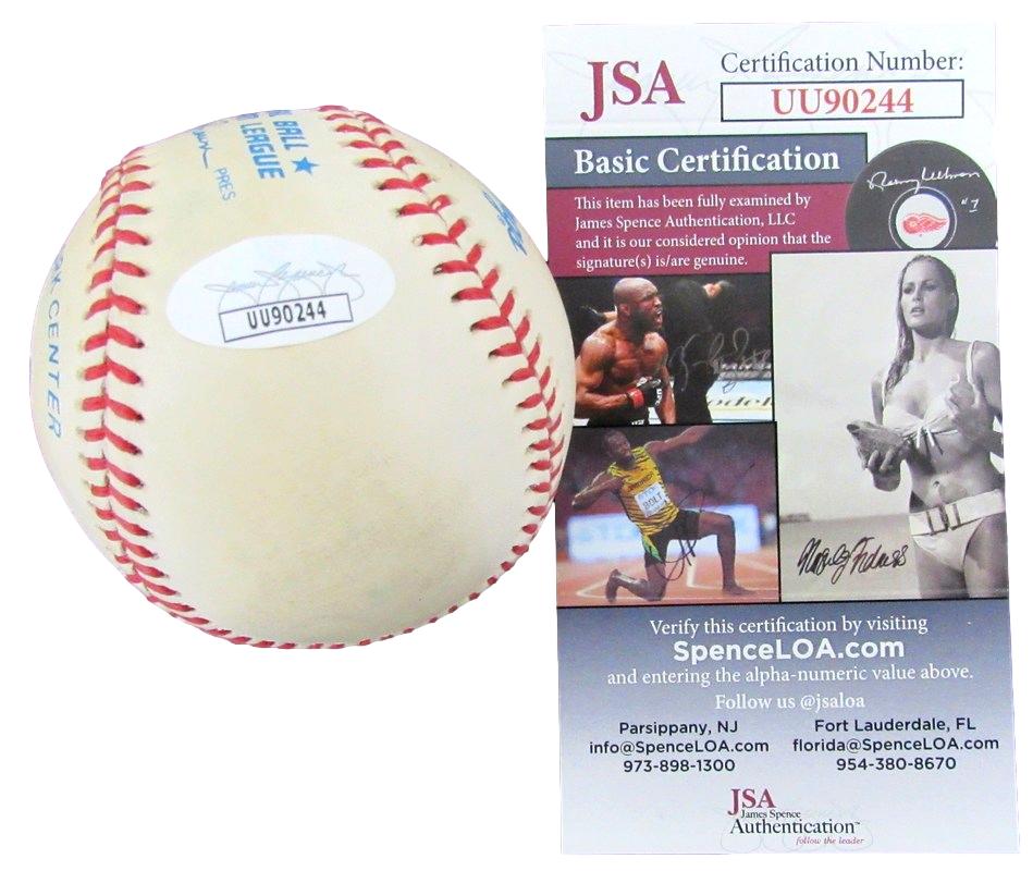 Rod Carew HOF Autographed/Inscribed OAL Baseball Minnesota Twins JSA 183507