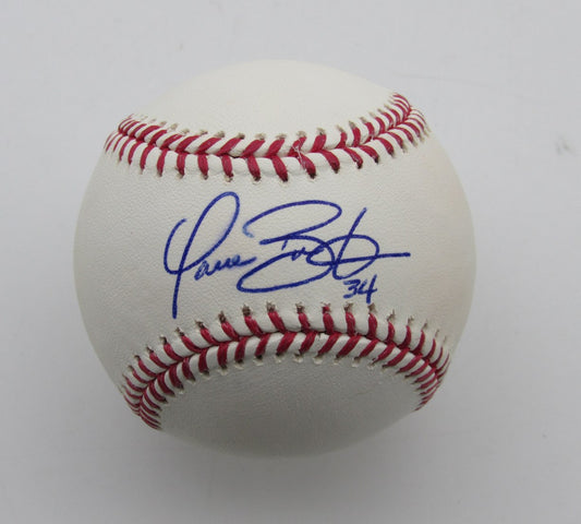 Dave Burba Autographed OML Baseball Cleveland Indians 180077