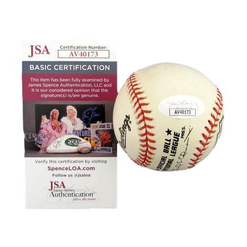 Clyde Sukeforth Signed/Inscr ONL Baseball 1947 Brooklyn Dodgers MGR
JSA 188448