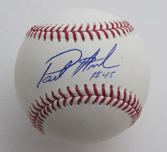 Paul Assenmacher Autographed OML Baseball Cleveland Indians 180097