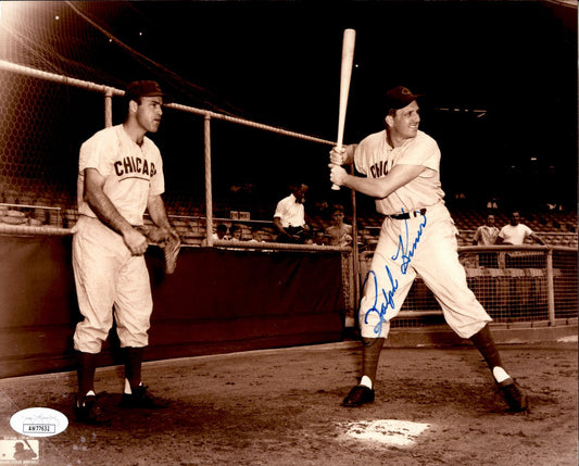 Ralph Kiner HOF Signed/Autographed 8x10 Photo Cleveland Indians JSA 191359