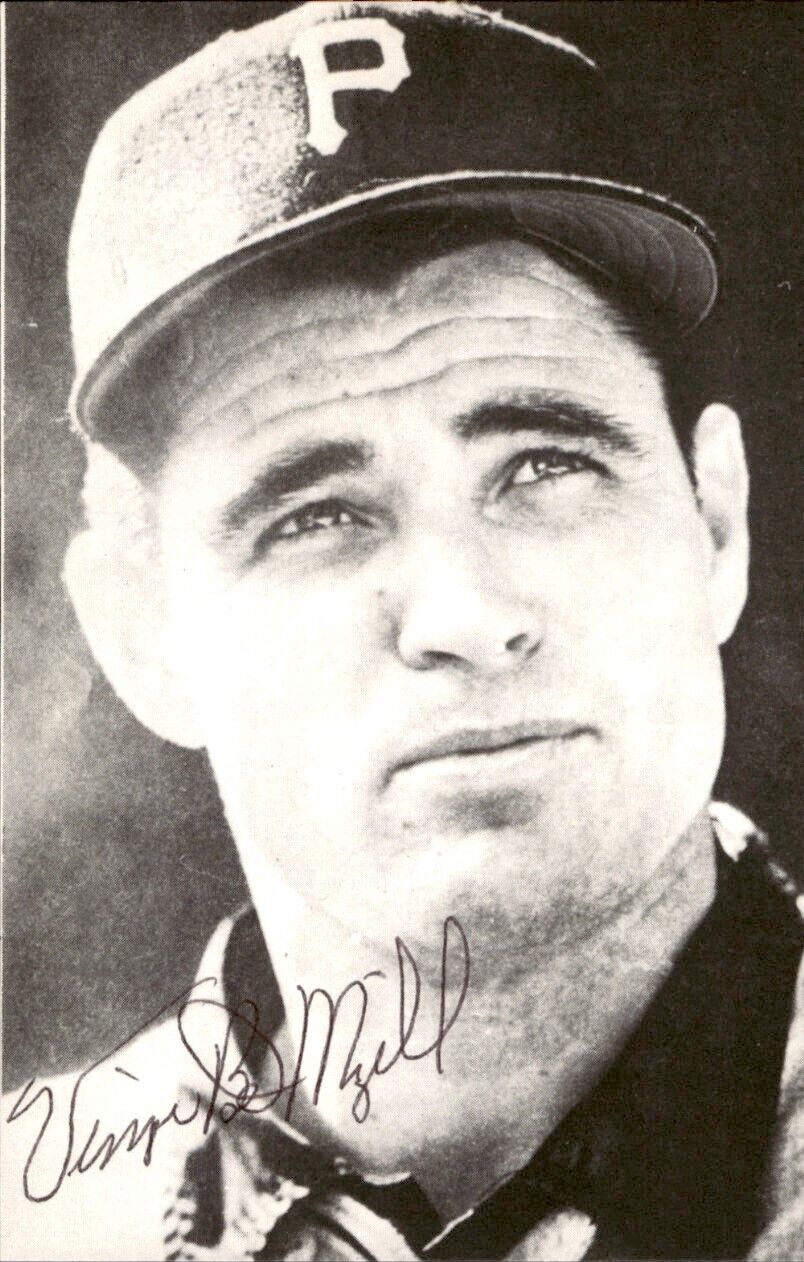 Vinegar Bend Mizell Pirates d. 1999 Signed/Auto 3x5 Photo 178643
