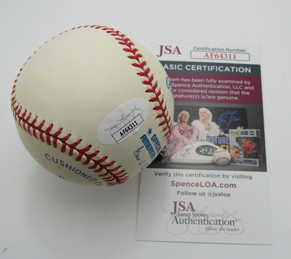 Gene Woodling Autographed OAL Baseball New York Yankees JSA