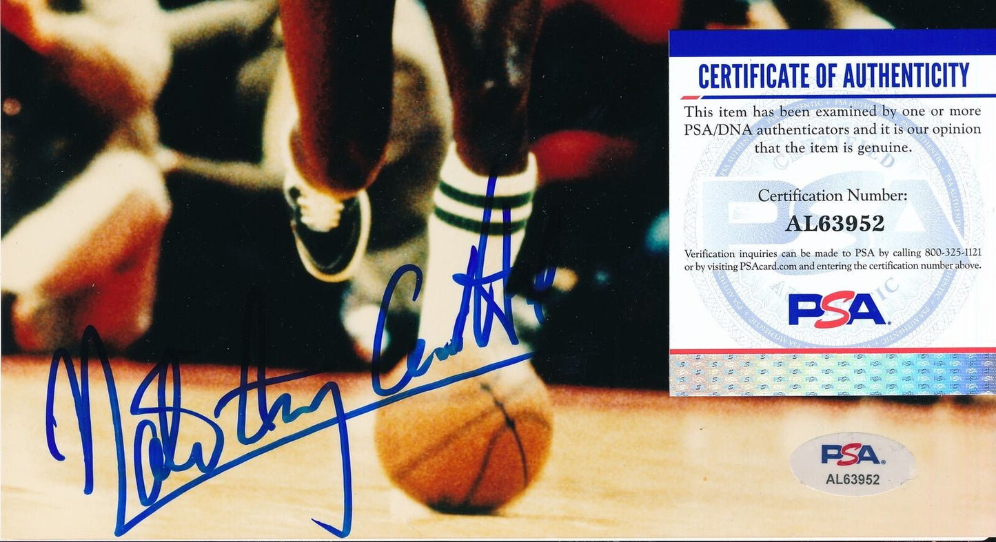 Nate Archibald HOF Autographed 8x10 Photo Boston Celtics PSA/DNA 177896