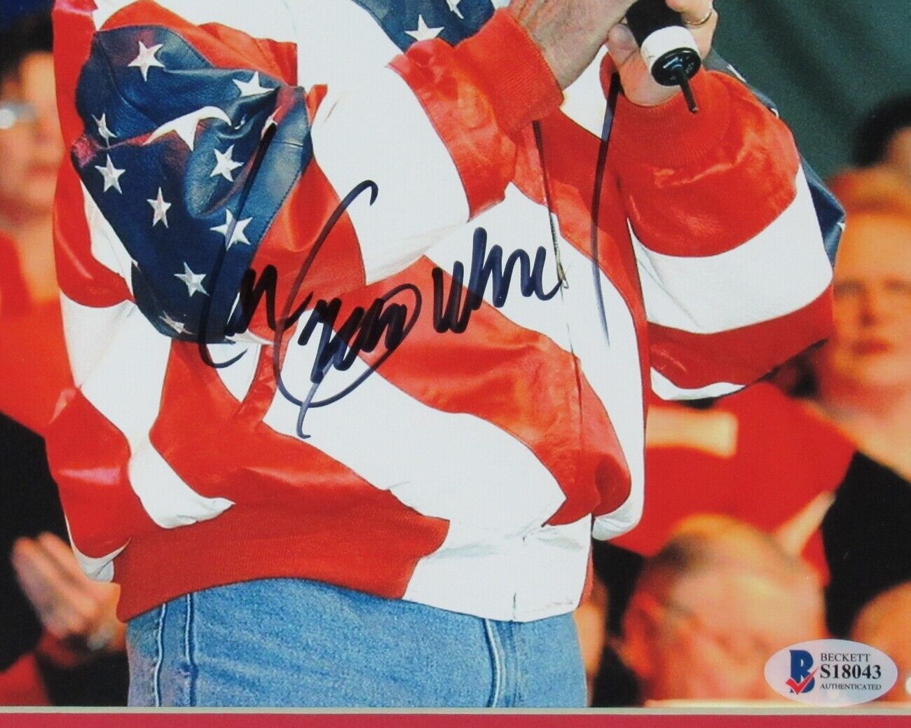 Lee Greenwood Signed/Autographed 8x10 Photo Collage Framed Beckett 148812