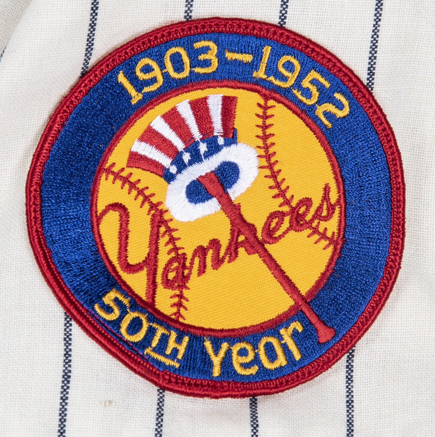 Mickey Mantle Signed Inscribed Mitchell and Ness Jersey Yankees 1952 JSA 157153