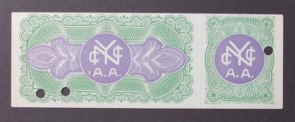 1930 Long Island University vs. The City College Proof Ticket 9/27/30
