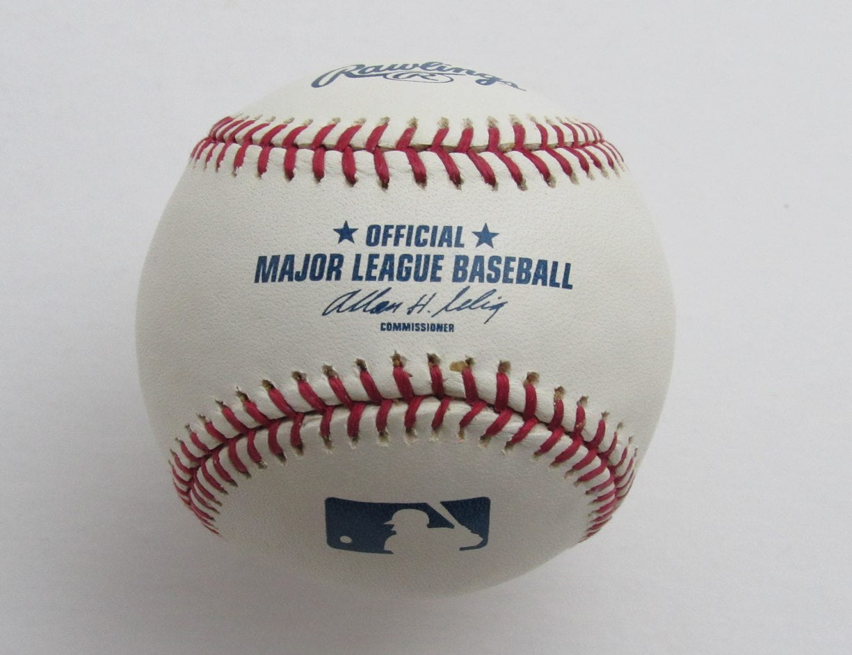 Frank Herman Autographed OML Baseball Cleveland Indians 180544