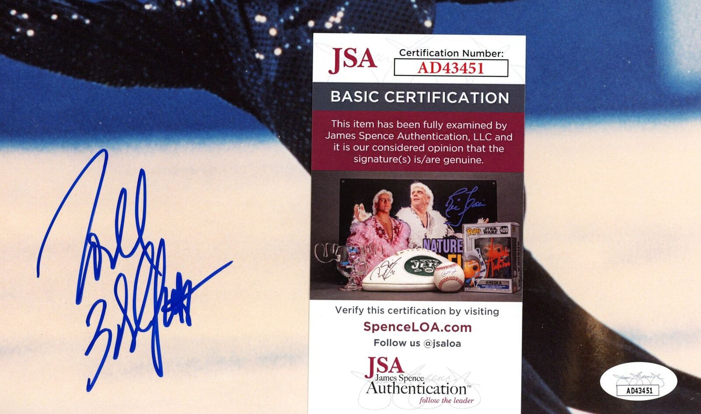 Todd Eldredge Autographed 8x10 Photo Olympic USA Figure Skating JSA