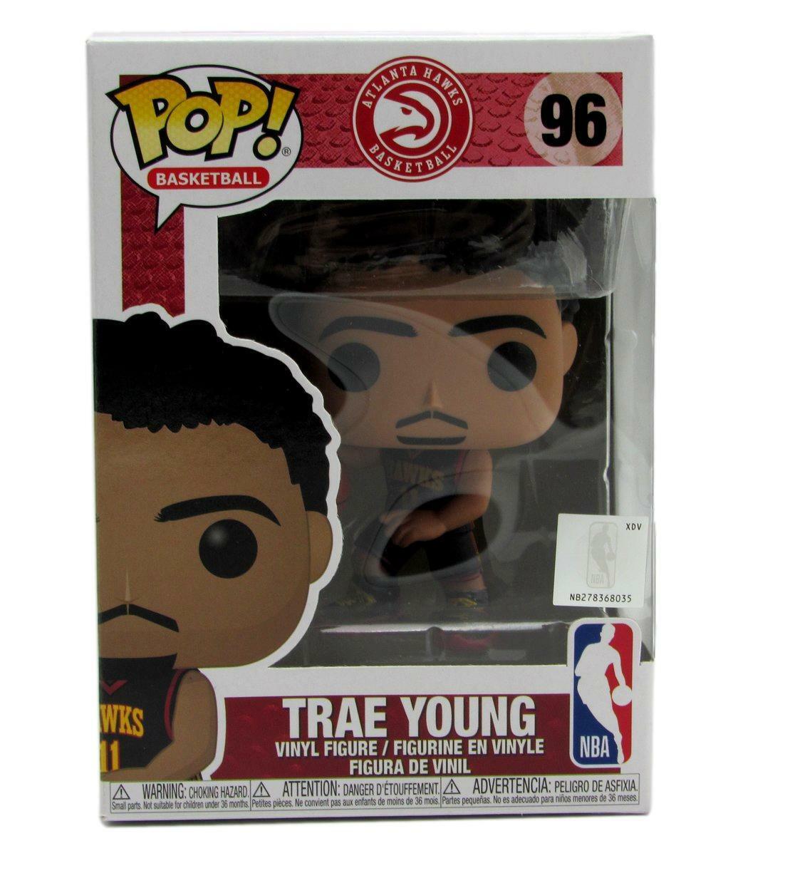 Trae Young Atlanta Hawks #96 Funko Pop! NBA Basketball Rookie Figurine 165732