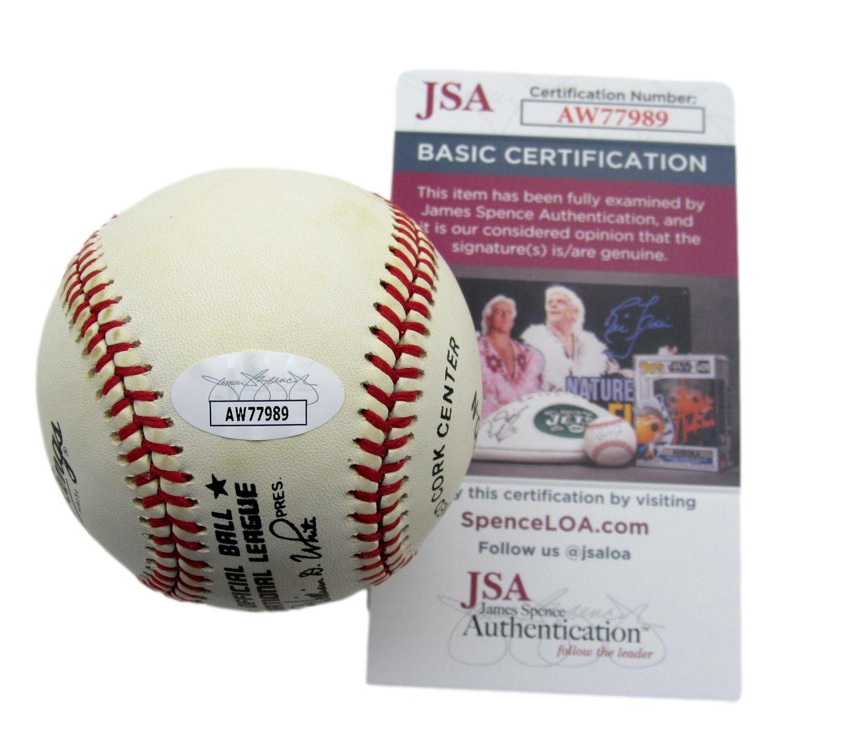 Juan Marichal HOF Signed/Auto ONL Baseball San Francisco Giants JSA 191267
