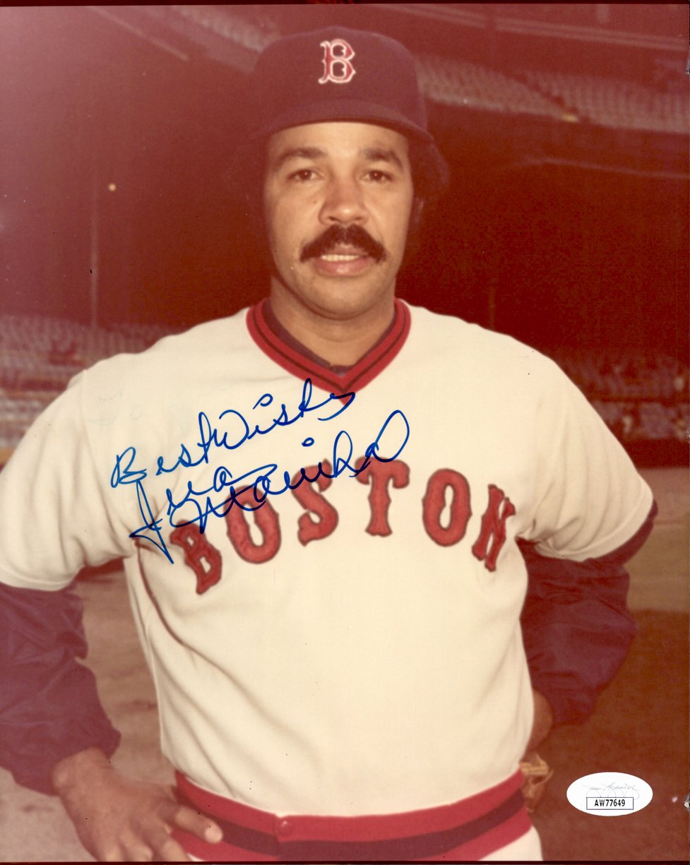 Juan Marichal HOF Signed/Inscribed 8x10 Photo Boston Red Sox JSA 191342